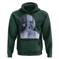 Funny Tuff Baby Giggling Meme Hoodie Viral AI Niche Baby Holding Laugh Face - Wonder Print Shop