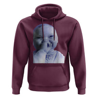 Funny Tuff Baby Giggling Meme Hoodie Viral AI Niche Baby Holding Laugh Face - Wonder Print Shop