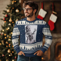 Funny Tuff Baby 67 Meme Ugly Christmas Sweater Viral AI Niche Baby Six Seven Hand Gesture - Wonder Print Shop