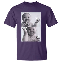 Funny Tuff Baby 67 Meme T Shirt Viral AI Niche Baby Six Seven Hand Gesture - Wonder Print Shop