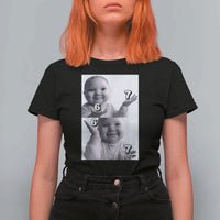 Funny Tuff Baby 67 Meme T Shirt For Women Viral AI Niche Baby Six Seven Hand Gesture - Wonder Print Shop