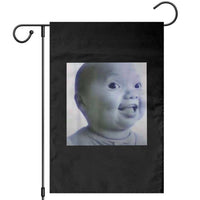 Funny Tuff Baby Side Eye Meme Garden Flag Viral AI Niche Baby Face Reaction - Wonder Print Shop