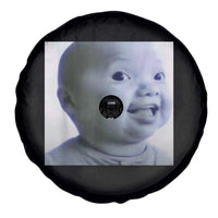 Funny Tuff Baby Side Eye Meme Spare Tire Cover Viral AI Niche Baby Face Reaction - Wonder Print Shop