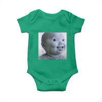 Funny Tuff Baby Side Eye Meme Baby Onesie Viral AI Niche Baby Face Reaction - Wonder Print Shop