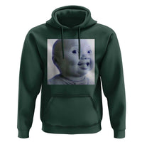 Funny Tuff Baby Side Eye Meme Hoodie Viral AI Niche Baby Face Reaction - Wonder Print Shop