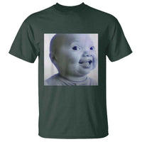 Funny Tuff Baby Side Eye Meme T Shirt Viral AI Niche Baby Face Reaction - Wonder Print Shop
