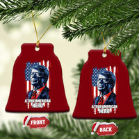39th President Jimmy Carter Ceramic Ornament True American Hero US Flag Presidents' Day - Wonder Print Shop