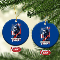 39th President Jimmy Carter Ceramic Ornament True American Hero US Flag Presidents' Day - Wonder Print Shop