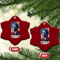 39th President Jimmy Carter Ceramic Ornament True American Hero US Flag Presidents' Day - Wonder Print Shop