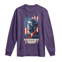 39th President Jimmy Carter Long Sleeve Shirt True American Hero US Flag Presidents' Day