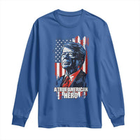 39th President Jimmy Carter Long Sleeve Shirt True American Hero US Flag Presidents' Day