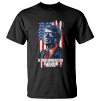 39th President Jimmy Carter T Shirt True American Hero US Flag Presidents' Day
