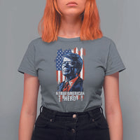 39th President Jimmy Carter T Shirt For Women True American Hero US Flag Presidents' Day