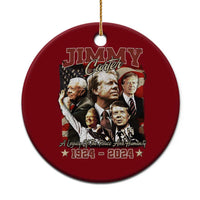39th President Jimmy Carter Ceramic Ornament A Legacy Of Peace And Humanity USA Legacy - Wonder Print Shop