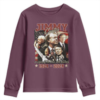 39th President Jimmy Carter Youth Sweatshirt A Legacy Of Peace And Humanity USA Legacy