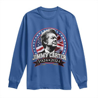 39th President Jimmy Carter Long Sleeve Shirt USA Legacy American Flag