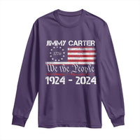 39th President Jimmy Carter Long Sleeve Shirt USA Legacy We The People Betsy Ross Flag