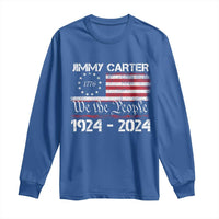 39th President Jimmy Carter Long Sleeve Shirt USA Legacy We The People Betsy Ross Flag