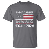 39th President Jimmy Carter T Shirt USA Legacy We The People Betsy Ross Flag