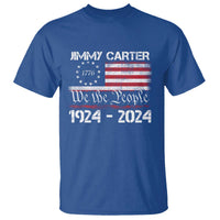 39th President Jimmy Carter T Shirt USA Legacy We The People Betsy Ross Flag