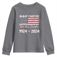 39th President Jimmy Carter Youth Sweatshirt USA Legacy We The People Betsy Ross Flag