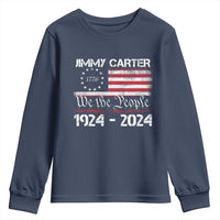 39th President Jimmy Carter Youth Sweatshirt USA Legacy We The People Betsy Ross Flag
