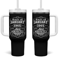 Retro Classic Made In January 1965 Tumbler With Handle Aged Perfectly Original Parts Vintage Birthday Men