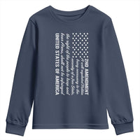2nd Amendment American Flag Youth Sweatshirt Patriotic Right to Bear Arms USA Patriot