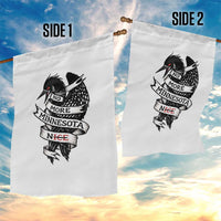 No More Minnesota Nice Loon Resistance Garden Flag Ice Out Rebellion