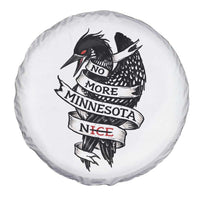 No More Minnesota Nice Loon Resistance Spare Tire Cover Ice Out Rebellion