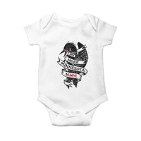 No More Minnesota Nice Loon Resistance Baby Onesie Ice Out Rebellion