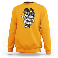 No More Minnesota Nice Loon Resistance Sweatshirt Ice Out Rebellion