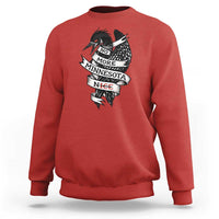 No More Minnesota Nice Loon Resistance Sweatshirt Ice Out Rebellion