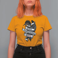 No More Minnesota Nice Loon Resistance T Shirt For Women Ice Out Rebellion