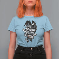 No More Minnesota Nice Loon Resistance T Shirt For Women Ice Out Rebellion