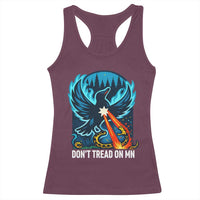 Don’t Tread on MN Minnesota Racerback Tank Top Rebel Loon Ice Out Resistance