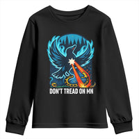 Don’t Tread on MN Minnesota Youth Sweatshirt Rebel Loon Ice Out Resistance