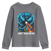Don’t Tread on MN Minnesota Youth Sweatshirt Rebel Loon Ice Out Resistance