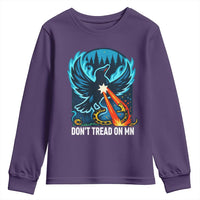Don’t Tread on MN Minnesota Youth Sweatshirt Rebel Loon Ice Out Resistance
