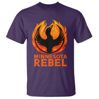 Minnesota Rebel Loon T Shirt Rising From Fire Political Resistance