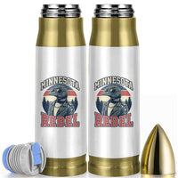 Minnesota Rebel Grumpy Loon Bullet Tumbler Retro Vintage Politcal Resistance