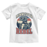 Minnesota Rebel Grumpy Loon Toddler T Shirt Retro Vintage Politcal Resistance