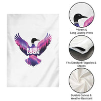 Rebel Loon Aurora Northern Lights Garden Flag Minnesota Night Sky Politcal Resistance