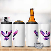 Rebel Loon Aurora Northern Lights 4 in 1 Can Cooler Tumbler Minnesota Night Sky Politcal Resistance