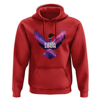 Rebel Loon Aurora Northern Lights Hoodie Minnesota Night Sky Politcal Resistance