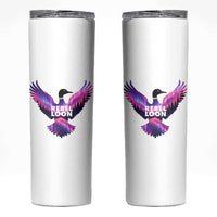 Rebel Loon Aurora Northern Lights Skinny Tumbler Minnesota Night Sky Politcal Resistance