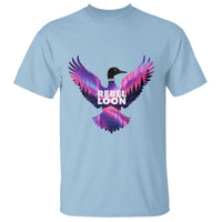 Rebel Loon Aurora Northern Lights T Shirt Minnesota Night Sky Politcal Resistance