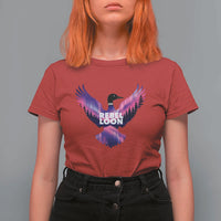 Rebel Loon Aurora Northern Lights T Shirt For Women Minnesota Night Sky Politcal Resistance
