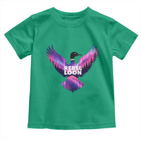 Rebel Loon Aurora Northern Lights Toddler T Shirt Minnesota Night Sky Politcal Resistance