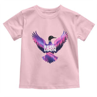 Rebel Loon Aurora Northern Lights Toddler T Shirt Minnesota Night Sky Politcal Resistance